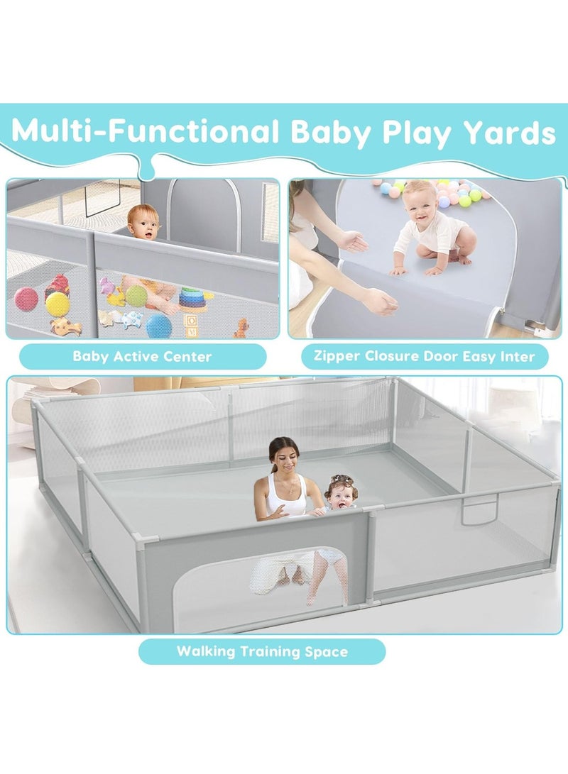 MaBaby Children's Game Cloth Fence Protective Fence Children's Fence Mesh - Image 5