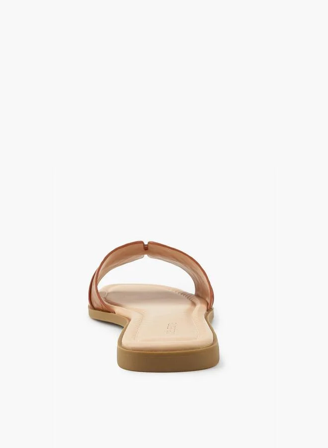 Celeste Women's Textured Slip-On Sandals