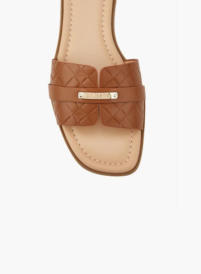 سيليست صنادل نسائية سهلة الارتداء بنقوش - Image 4