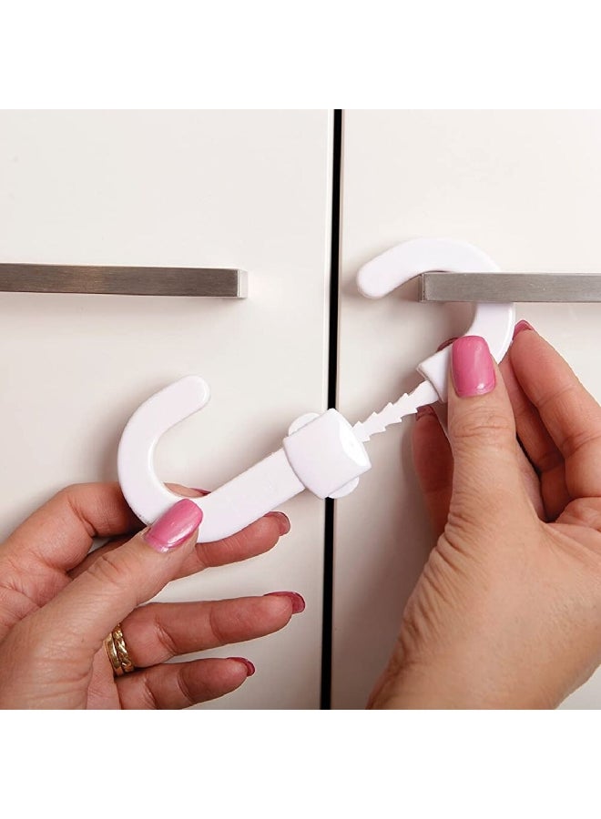 dreambaby Secure a Lock White 2 x 19.2 x 9.2 cm F132 - Image 3