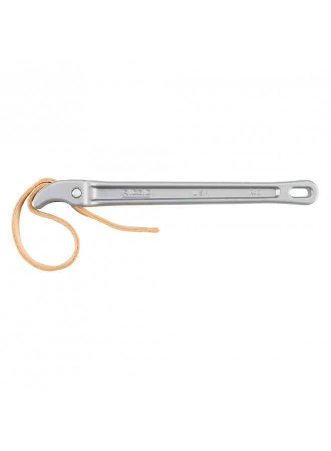 RIDGID مفتاح حزام RIDGID 31340 طراز 2، سعة 2 بوصة، مفتاح حزام قابل للتعديل - Image 1