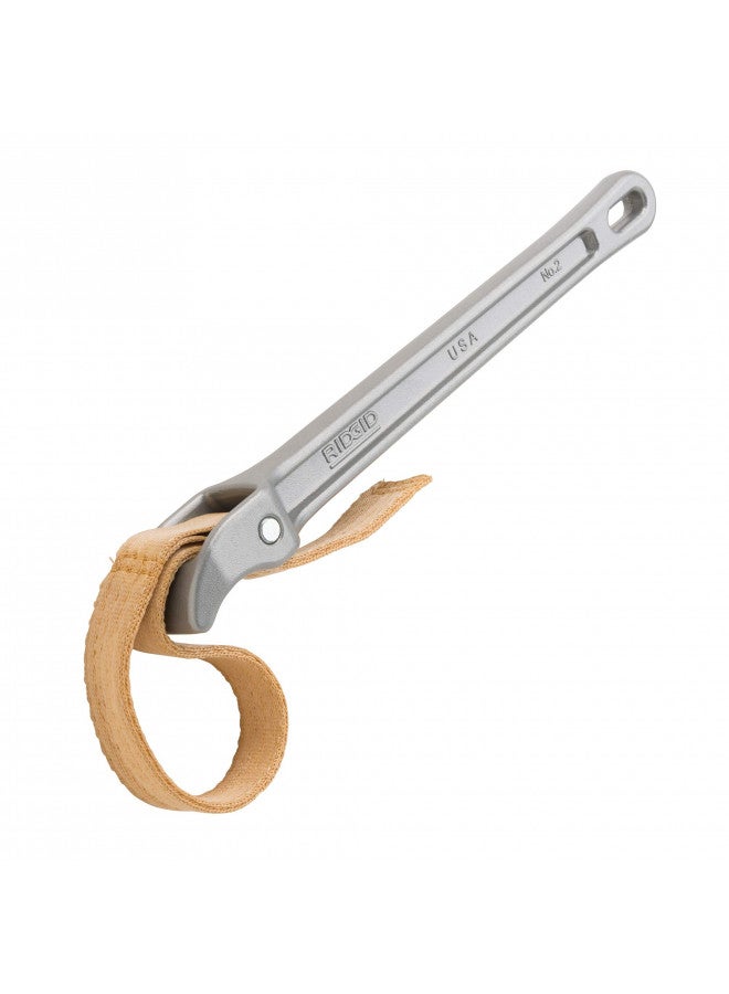 RIDGID مفتاح حزام RIDGID 31340 طراز 2، سعة 2 بوصة، مفتاح حزام قابل للتعديل - Image 3