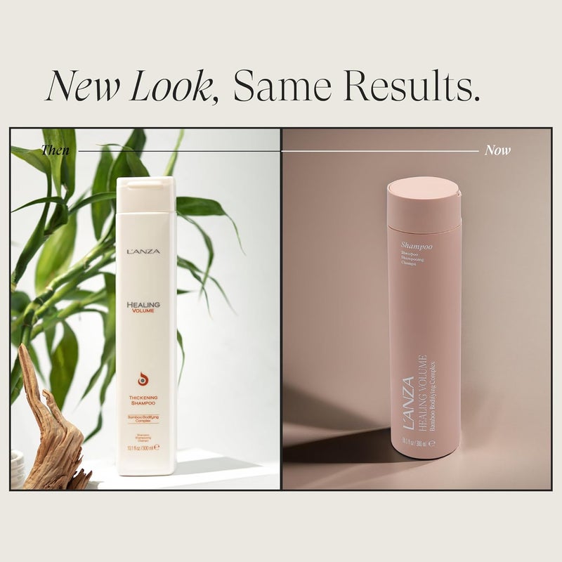 L'ANZA Healing Volume Thickening Shampoo with Bamboo Bodifying Complex and Keratin - 10.1 Fl Oz - Image 2