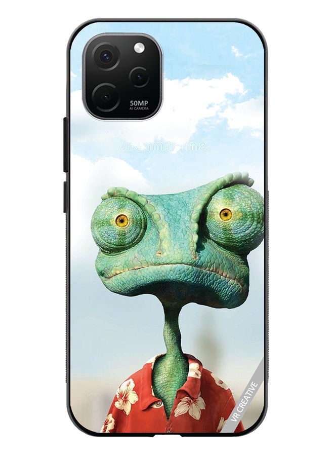 VR CREATIVE Protective Case Cover For Huawei Nova Y61 Alien Design Multicolour - Image 1