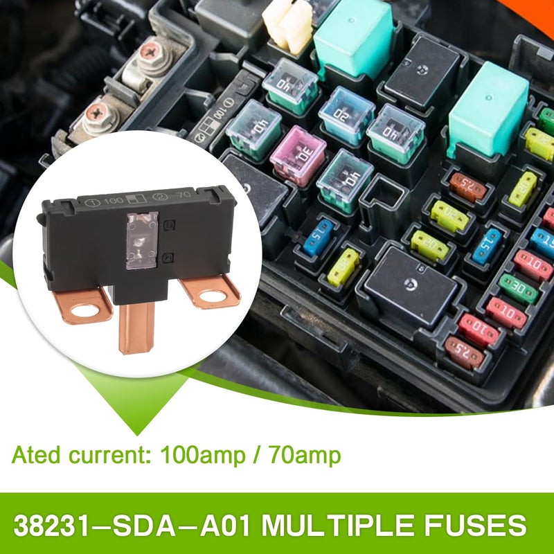 EPLZON 38231-SDA-A01 Multi Block Fuse A (100Amp / 70Amp) Fit for Honda Acura Accord 2003-2007 - Image 4