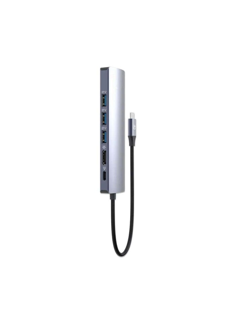 Manhattan 153959 6-in-1 4K 60Hz Docking Station Box