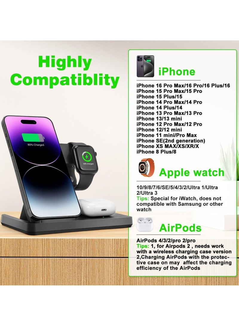 3-in-1 Wireless Charging Station for Apple and Samsung Devices  - Image 4