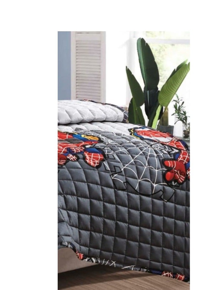 MingLi Comforter Set With Children'S Drawings, 3 Pieces, Compressed Quilt, Size 160x210 Cm - Image 4