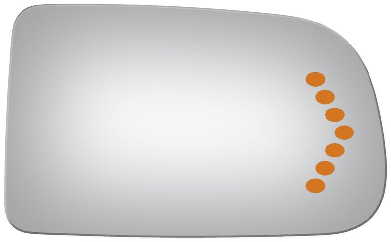 Burco 4002S Passenger Side Mirror Glass w/Signal for Chevrolet Silverado, Suburban, GMC Sierra, Yukon XL
