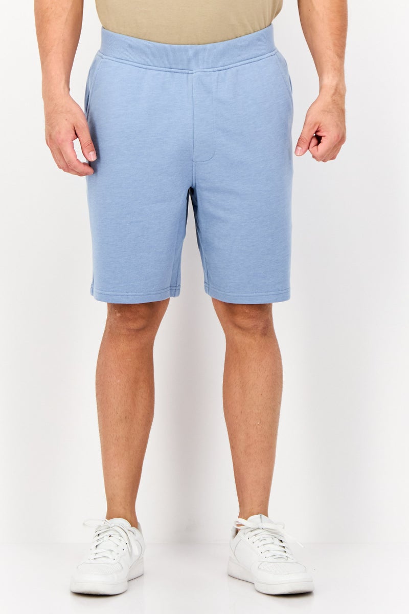 SKECHERS Men Sportswear Fit Outdoor Shorts, Slate Blue  - Image 1