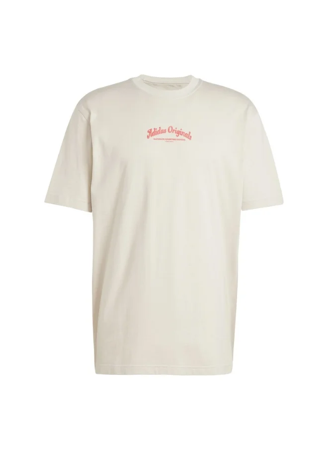 اديداس adidas WAB  TEE Beige Originals Men T-SHIRTS