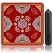 HEIFAM Mahjong Mat for Table Mahjong Table Mat Red Flower 31x 31in NonSlip Noise Reduction Mah Jong Mat with Carrying Bag Game Table Cover for Mahjongs Poker Card Dominoes Christmas Birthday Gift - Image 2