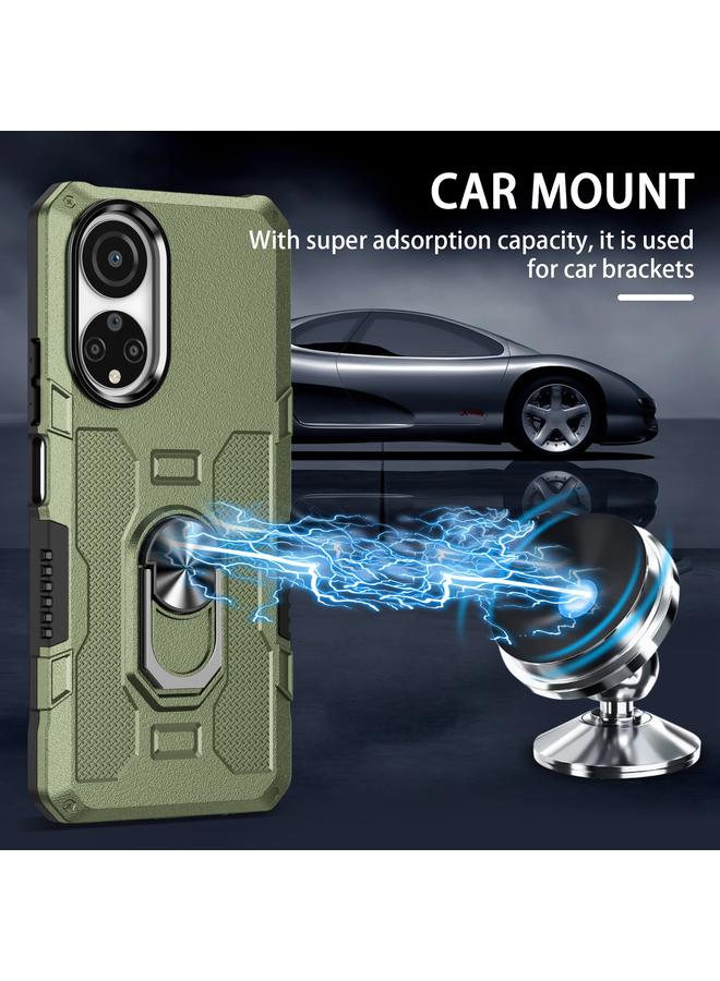 اس-توب جراب هاتف Honor X7 Ring Holder Armor Hybrid - Image 3