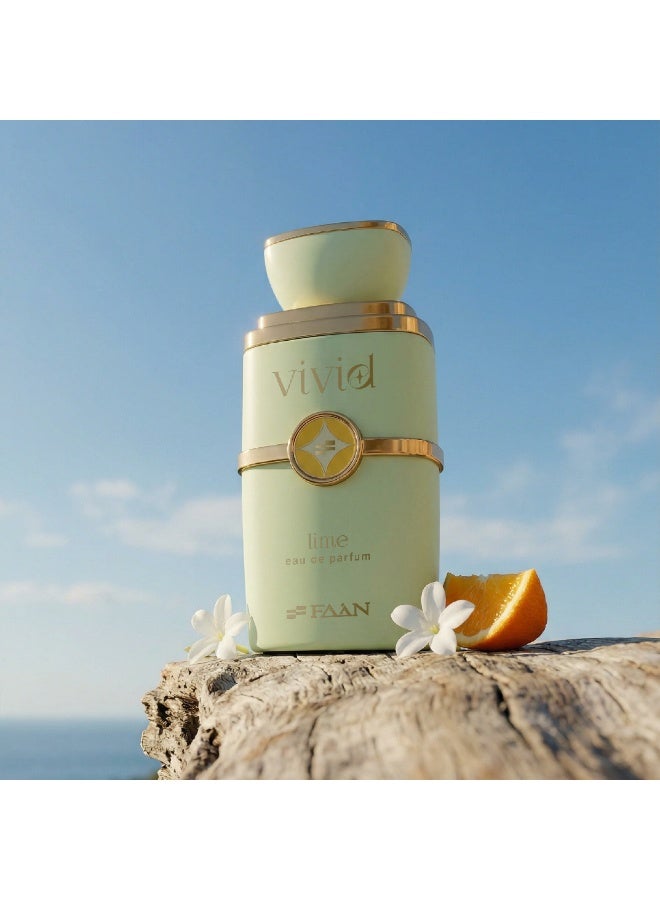 FAAN Vivid Lime Unisex Eau De Parfum, 100ML - Image 3