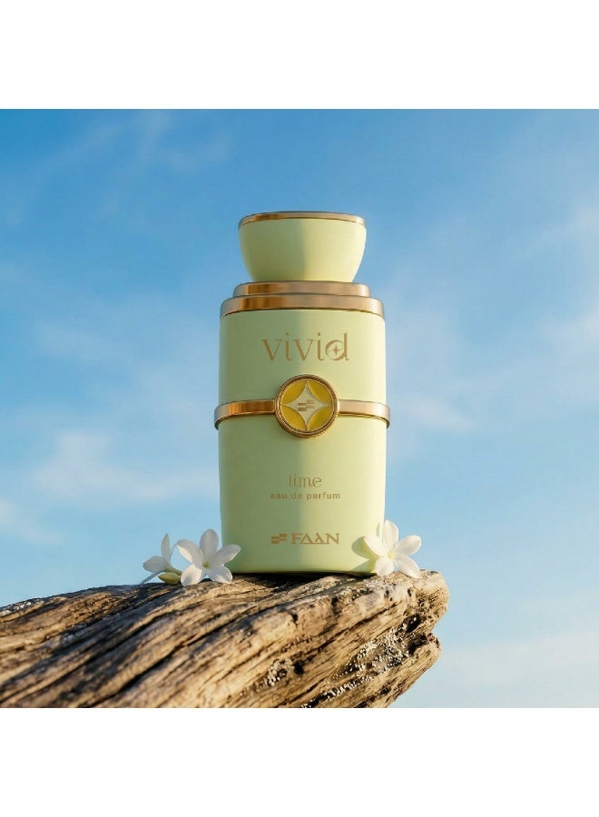 FAAN Vivid Lime Unisex Eau De Parfum, 100ML - Image 4