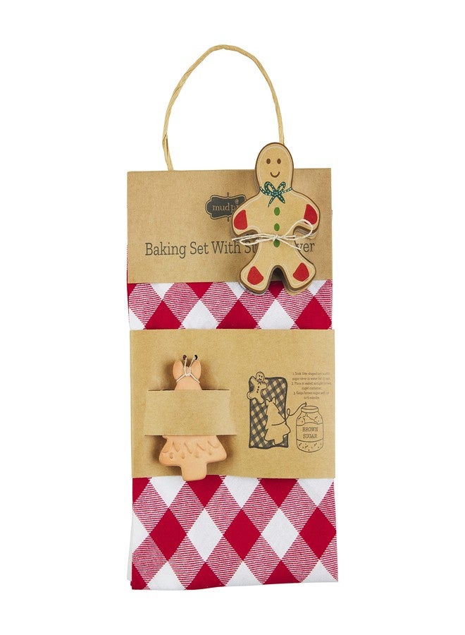 Mud Pie Baking Set, Christmas Tree; 26" x 16 1/2" - Image 1