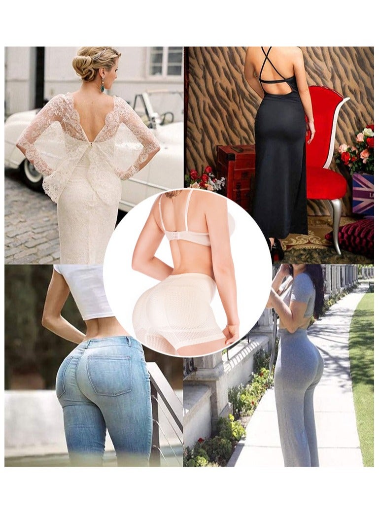 Corset Breathable Elastic Hip Lift Body Shapers for Women Beige - Image 4