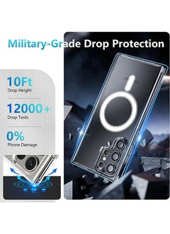Theodor Magnetic Case for Samsung Galaxy S24 Ultra 6.8-inch Compatible with MagSafe Wireless Charging, Shockproof Phone Bumper Cover Parkour special events  - Image 5