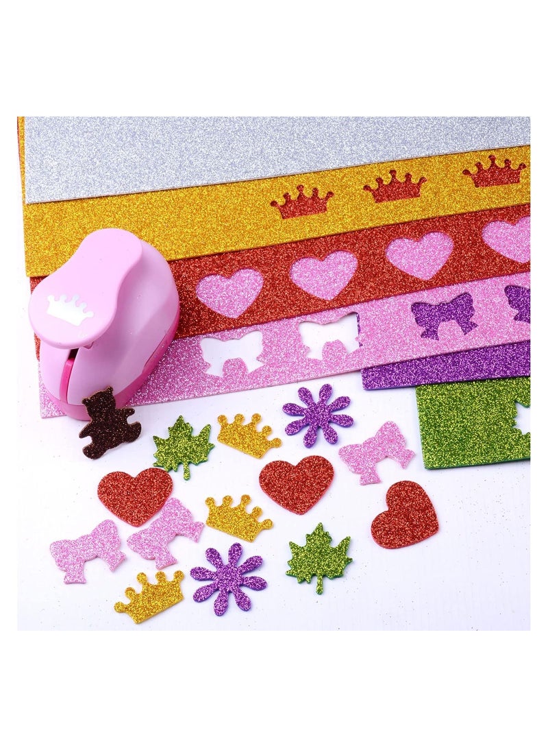 10-Piece A4 Glitter Foam Sheets - Image 3