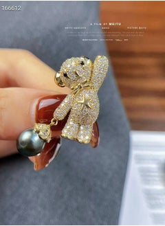 D.COLOR Natural sea pearl brooch  - Image 2