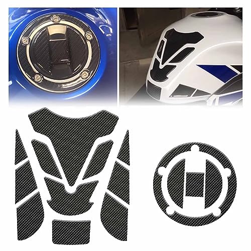 Midimttop Compatible with SU-ZU-KI GSX-R 600 GSX-R 750 1000 GSXR GSX-R1000 K3/K4/K5/K6/K7/K8/K9 Motorcycle Fuel Gas Tank Cap Cover Pad Protector Sticker 3D Decal 2004-2022 - Image 1