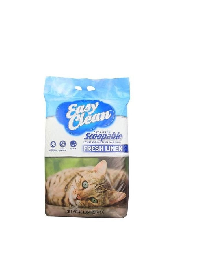 Easy Clean - Cat Litter Fresh Linen 18KG - Image 1