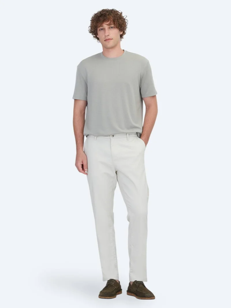 Kip Khaki Plain T-Shirt