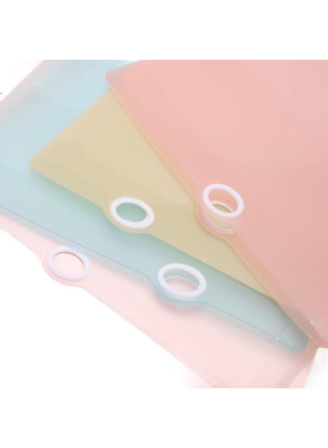 Kokuyo A4 Subject Classification File Folder, Campus Student Multi-Layer Large Capacity Exam Paper Storage Folder, Document Organizer, Transparent, 1 Piece, Wsg-Fu810T - Image 1