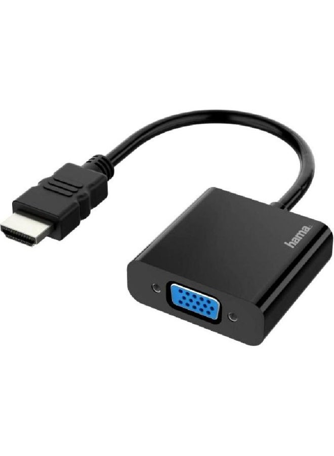 هاما محول AV من HDMI إلى VGA مع منفذ صوت 3.5 ملم - Image 1