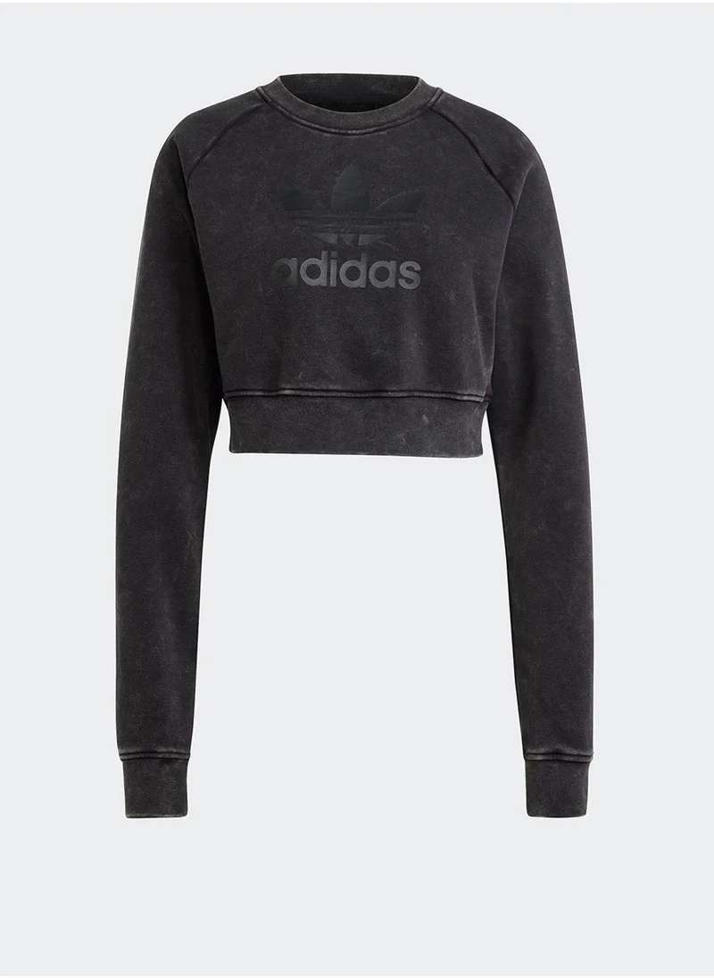 adidas Originals Croppred Trefoil Sweatshirt