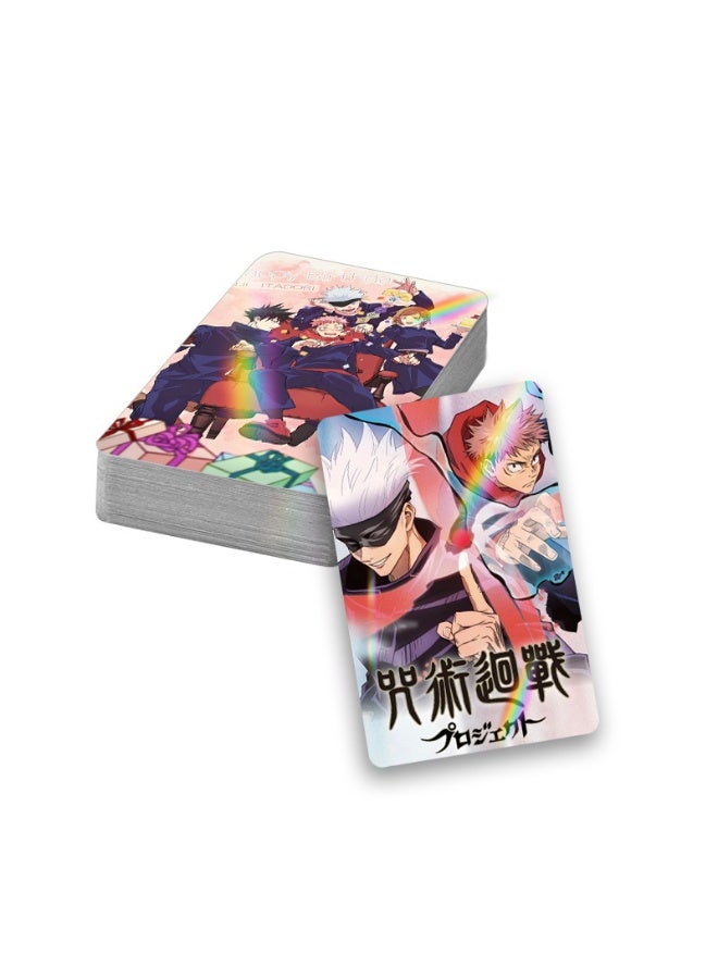NIBEMINENT 30 Pcs Cartoon Jujutsu Kaisen Double-sided Lomo Cards Card For Fans Collection Gifts - Image 2