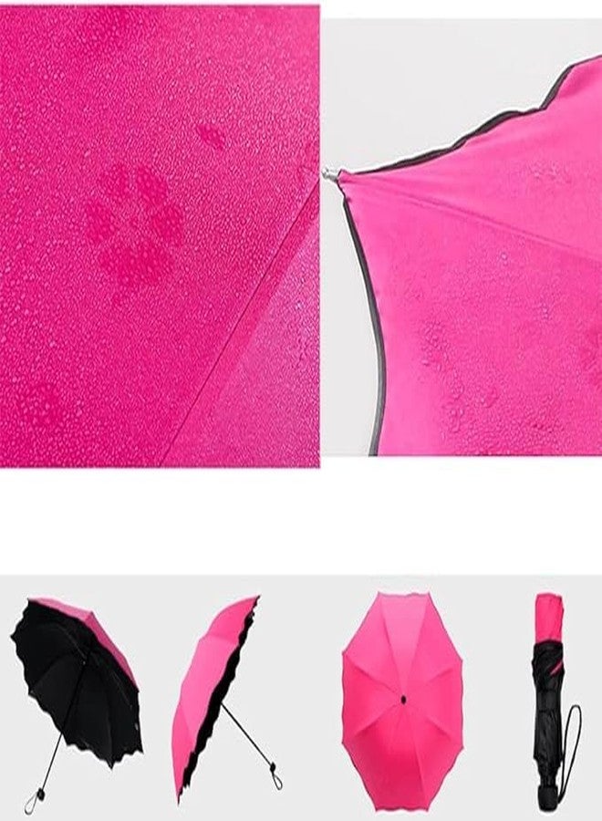 Lifera™ Magic Umbrella Bloom Flower in Rain Water (1 Count) [Compact, Windproof, Waterproof, Light Weight, Multi color] (Color depends on availability) - Image 5