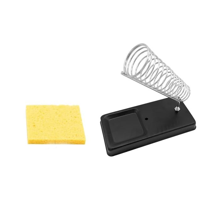 CRAFTS HAVELI CRAFTS HAVELI Combo of Digital Meter DT266 Iron Stand Sponge Tweezer 2Pc Tester Soldering Pump  - Image 2