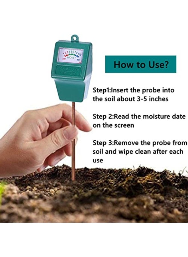 Generic MAKINGTEC Soil Moisture Meter, Plant Hygrometer Moisture Sensor Plant Water Monitor for Potted Plants, Garden, Farm, Lawn  - Image 2