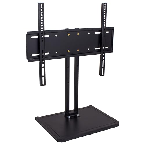 D&V ENGINEERING - Creative in innovation D&V Engineering Metal Tabletop TV Mount Stand | Universal TV Stand for 32-65” TVs | 3-Level Height Adjustable | Supports Up to 40kg | Max VESA 500x400mm | Sturdy Base & Easy Installation - Image 1