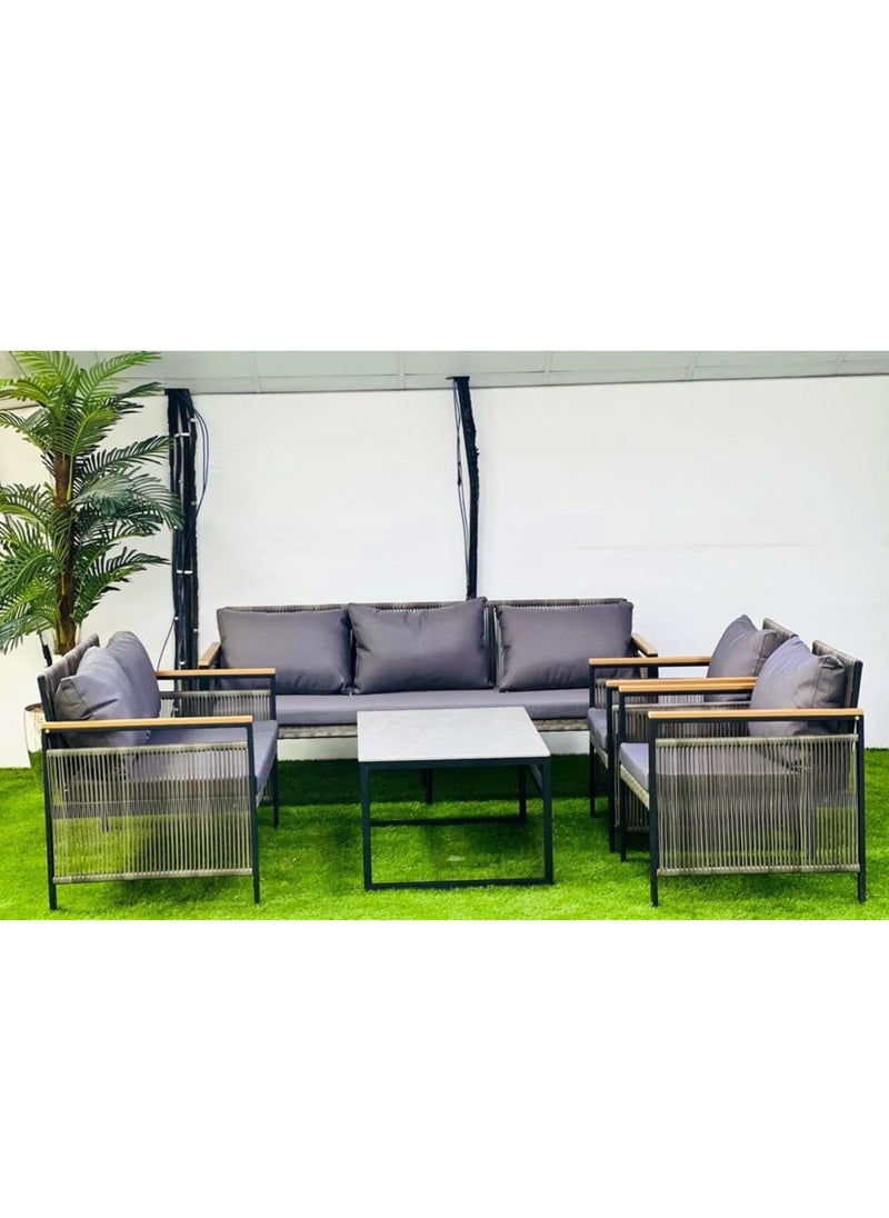 Generic - Garden Comfortable Sofa Set With Table - Image 1