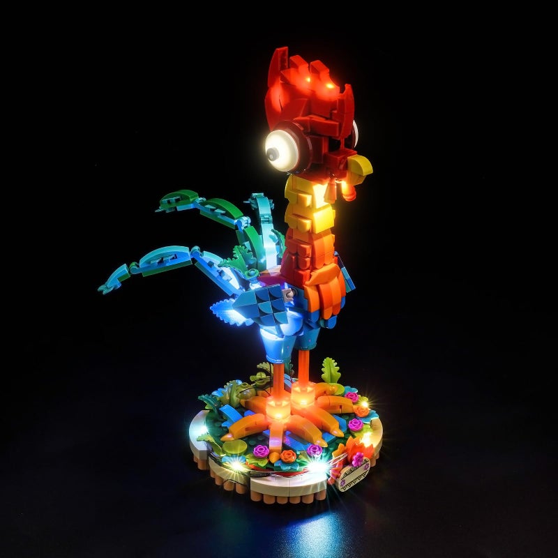 BrickBling Light Only Compatible with Lego Heihei LED Lighting Compatible with Lego 43272 Gift Ideas for Moana Fans Not Come with Model - Image 3