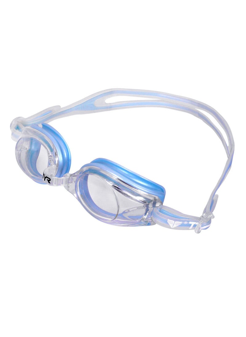 TYR TYR Femme T-72 Petite Performance Goggle (Clear/Ice Blue)  - Image 1
