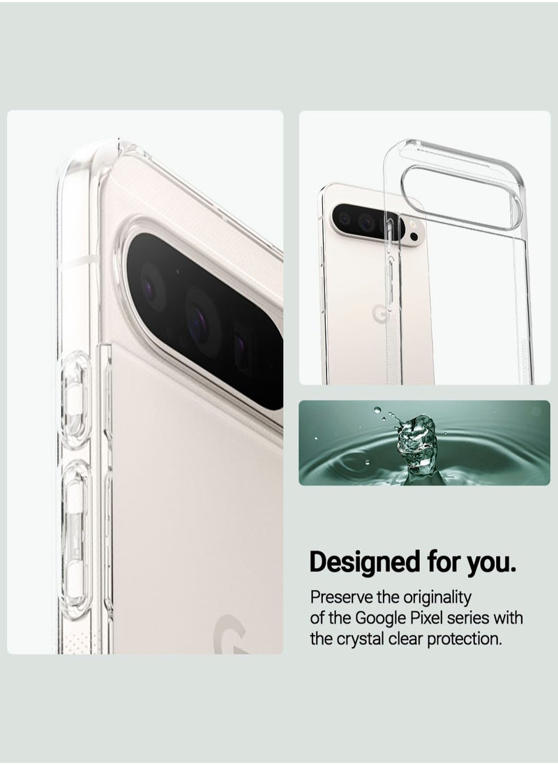 Caseology - Capella Kickstand for Google Pixel 9 Pro XL Case Cover [Built-in Kick Stand] Military Grade - Clear Ivory - Image 1