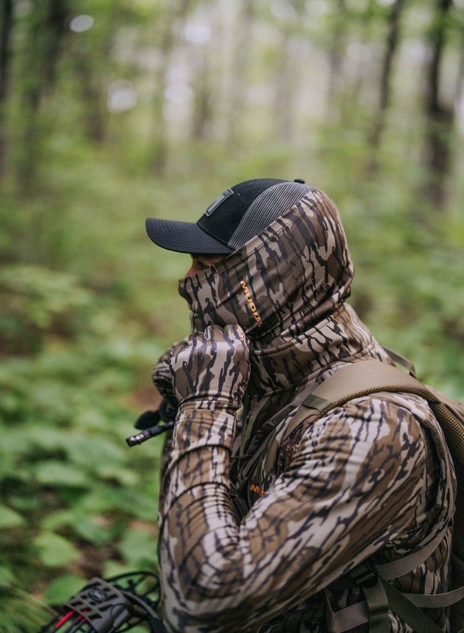 Muddy Outdoors Men's TRX Lightweight Neck Gaiter Mossy Oak Bottomland One Size Fits Most - Image 3