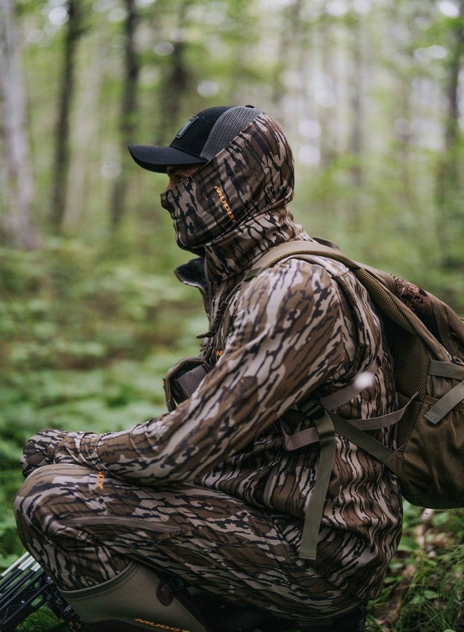 Muddy Outdoors Men's TRX Lightweight Neck Gaiter Mossy Oak Bottomland One Size Fits Most - Image 4