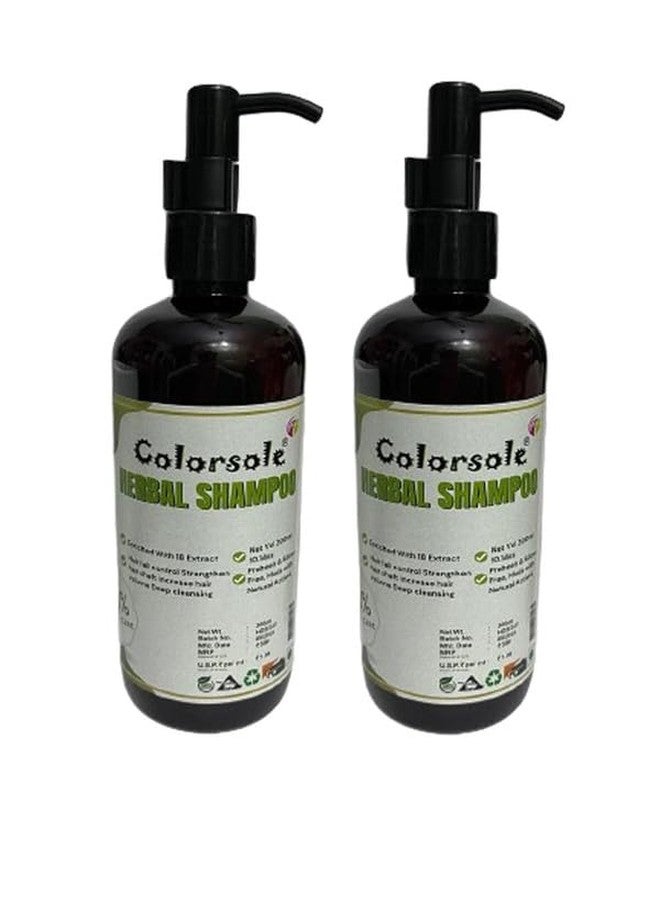 Colorsole® Herbal Hair Shampoo, for Hair Fall Control, with Bringharaj Extracts, Amla, Shikakai, Paraben-Free, for Men & Women, 300ml, Pack of 2 - Image 5
