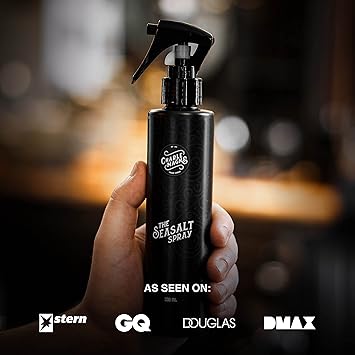 Charlemagne Sea Salt Spray for Men Firm Hold 200ml Mediterranean Breeze Scent Salt Water Texture Spray for Hair Volume Beach Wave Curls with Heat Protection Matte Finish Made in Germany - Image 2