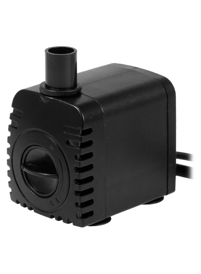 Loquat Ultra-Quiet USB Water Pump With LED Light Black - Image 2