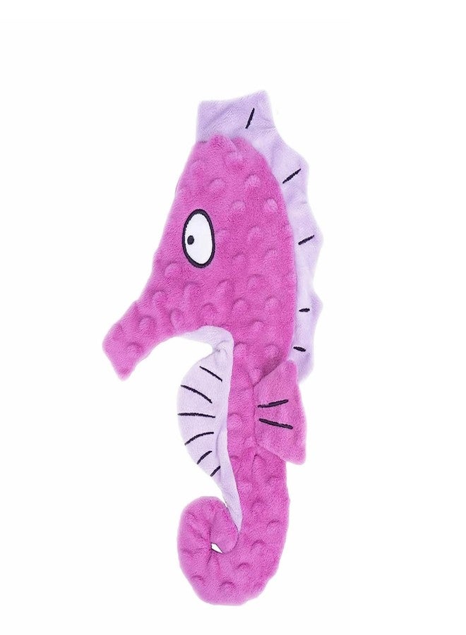 Artinova Dog Toys Squeaky Crinkle Purple Seahore, 1 Pack. No Stuffing Dog Toys for Puppy Teething Chewing, Durable Interactive Toys for Medium and Large Dogs - Image 5