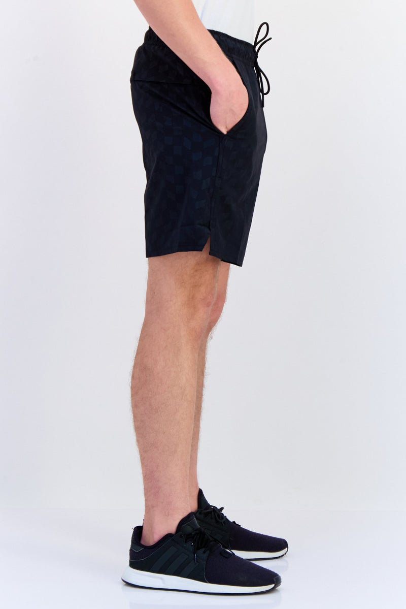 Nike Men Standard Fit 7 Inseam Training Shorts, Black  - Image 4
