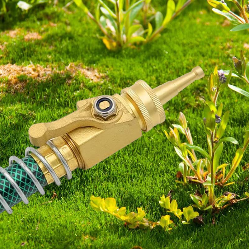 Hooshing 2PCS Brass Jet Sweeper Jet Nozzle for Cleaning Car, Siding, Driveway - Image 3