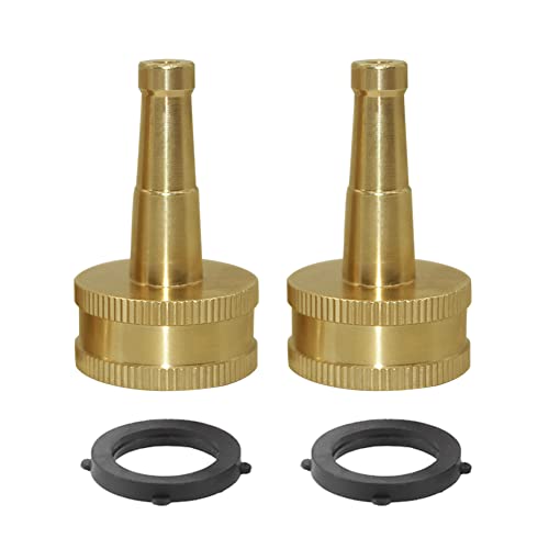 Hooshing 2PCS Brass Jet Sweeper Jet Nozzle for Cleaning Car, Siding, Driveway - Image 5