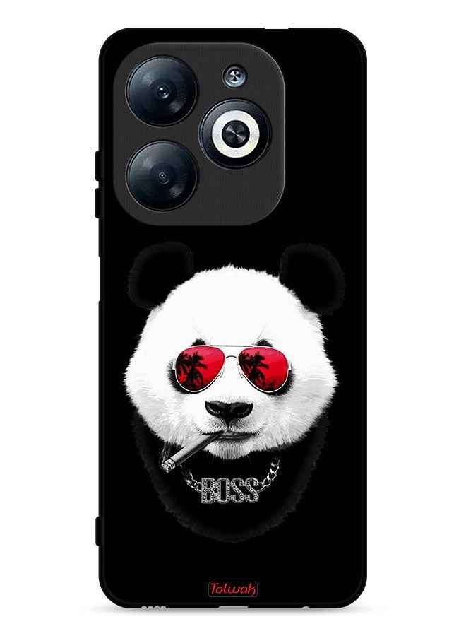 Tolwak Infinix Smart 8 4G Protective Case Cover Boss Panda - Image 1