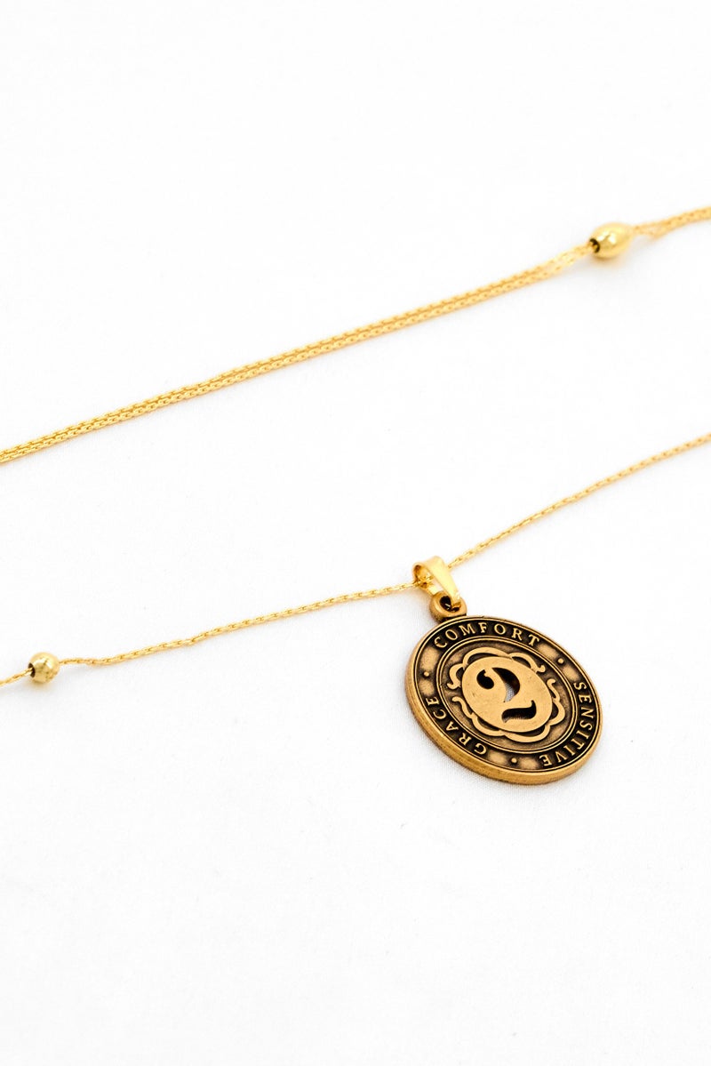 ALEX AND ANI Women Numerology 2 Expandable Necklace, Gold  - Image 3